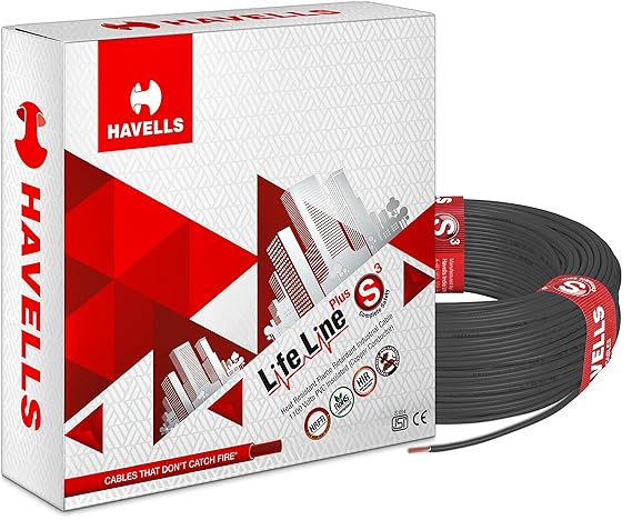 Havells Lifeline Cable WHFFDNRA11X0 1 sq mm Wire