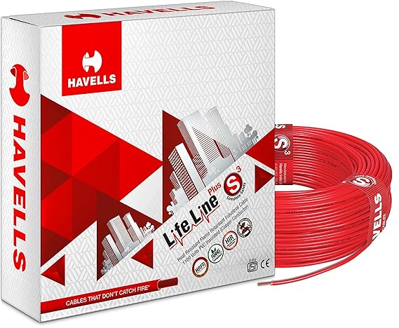 Havells Lifeline Cable WHFFDNRA11X0 1 sq mm Wire