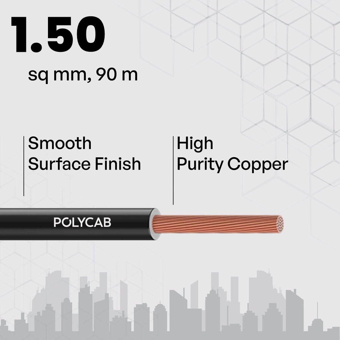Polycab Maxima plus 90m, 6sqmm