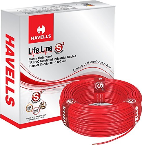 Havells Lifeline Cable WHFFDNRA11X0 1 sq mm Wire