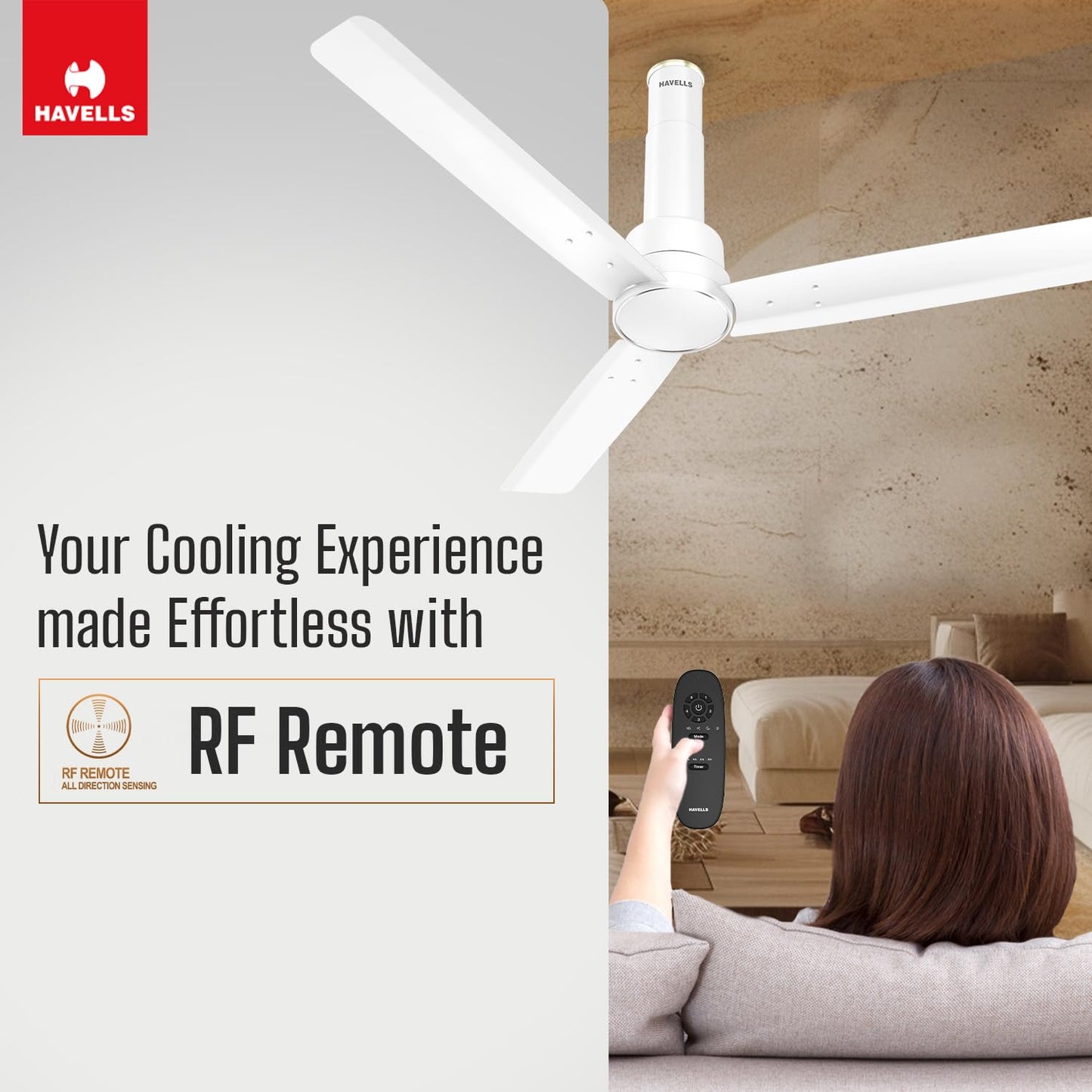 Havells 1200mm Elio BLDC Ceiling Fan