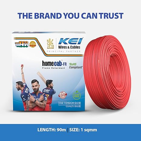 KEI WIRES & CABLES Homecab 1.5 sqmm 1 Core