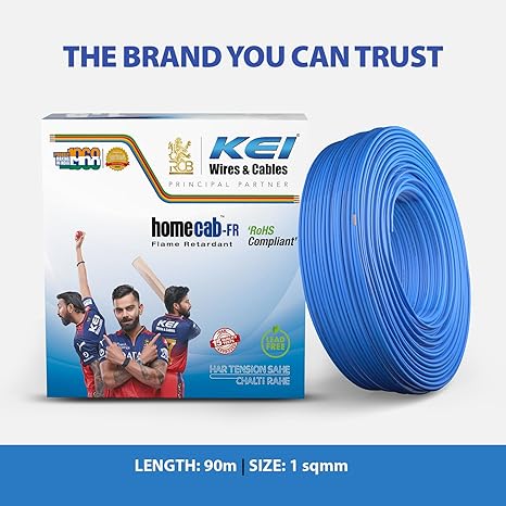 KEI WIRES & CABLES Homecab 1.5 sqmm 1 Core