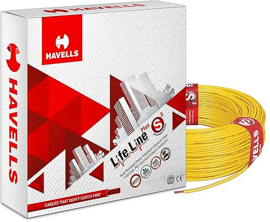 Havells Lifeline Cable WHFFDNYA14X0 4 sq mm Wire