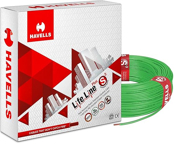 Havells Lifeline Cable WHFFDNRA11X0 1 sq mm Wire